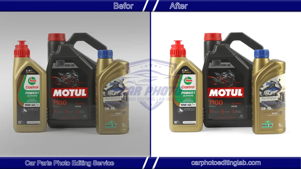 Car Parts Photo Editing Service